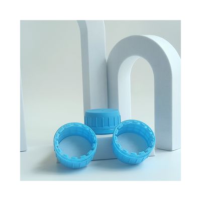 Ανακυκλώσιμο άμεσο 32mm 38mm χρωματιστή παχιά βίδα πλαστικό κάλυμμα για μπουκάλια με χαρακτηριστικό
