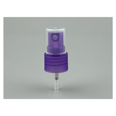 Προσαρμοσμένο χρώμα 20/410 Fine Mist Sprayer Perfume Spray Pump με επίπεδο διαφανές καπάκι