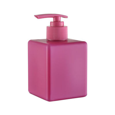 Κήπος 350 ml Plum Square πλαστικό μπουκάλι PE με αντλία λοσιόν απολυμαντικού χεριών 28/410