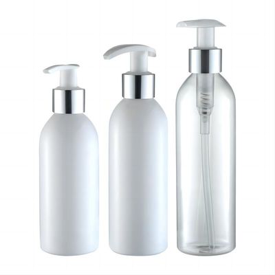 180 ml/200 ml/250 ml χωρητικότητα Στρογγυλό Σωλήνα Κύλινδρο PET πλαστικά μπουκάλια με αντλίες λοσιόν