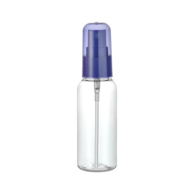 Προσαρμοσμένο χρώμα 50ml μπουκάλι PET πλαστικό ψεκαστήρα μπουκάλι με 20/410 ψεκαστήρα λεπτής ομίχλης
