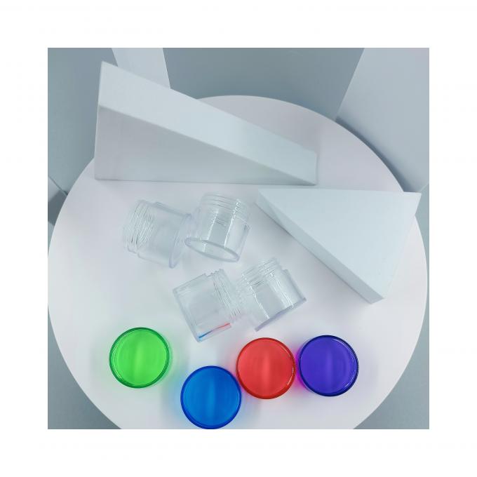 YUHUI Cosmetic πλαστική κρέμα βάζο σε 20ml/30ml Μέγεθος με πολύχρωμα πλαστικό δοχείο 2