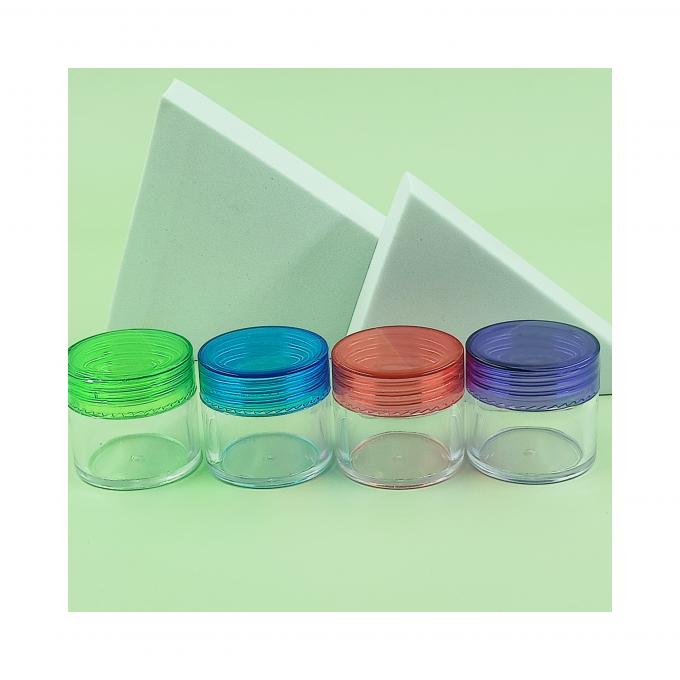 YUHUI Cosmetic πλαστική κρέμα βάζο σε 20ml/30ml Μέγεθος με πολύχρωμα πλαστικό δοχείο 3