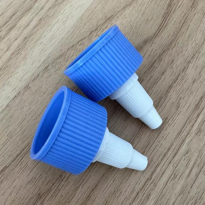 Εύκολο 24/410 Twist Top Cap για μπουκάλι Liqui με μπλε χρώμα 1