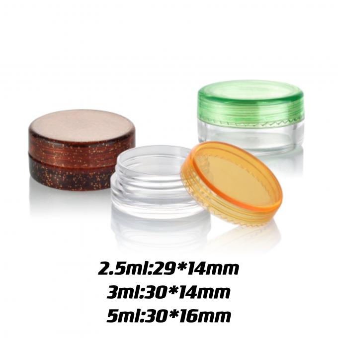 Βασικό υλικό ps Κρέμα ματιών βάζο 2,5 ml 3 ml 5 ml κενή κρέμα για βιομηχανικά καλλυντικά 0