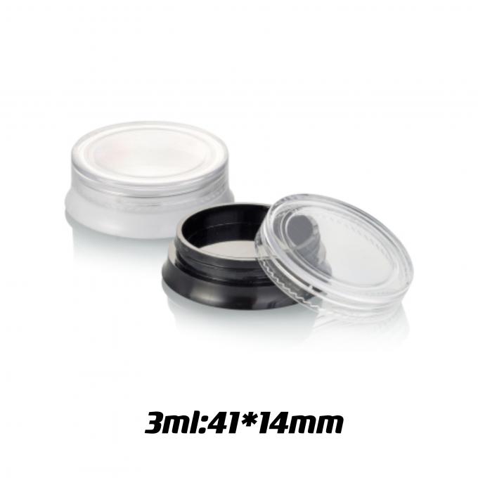 Βασικό υλικό ps Κρέμα ματιών βάζο 2,5 ml 3 ml 5 ml κενή κρέμα για βιομηχανικά καλλυντικά 3