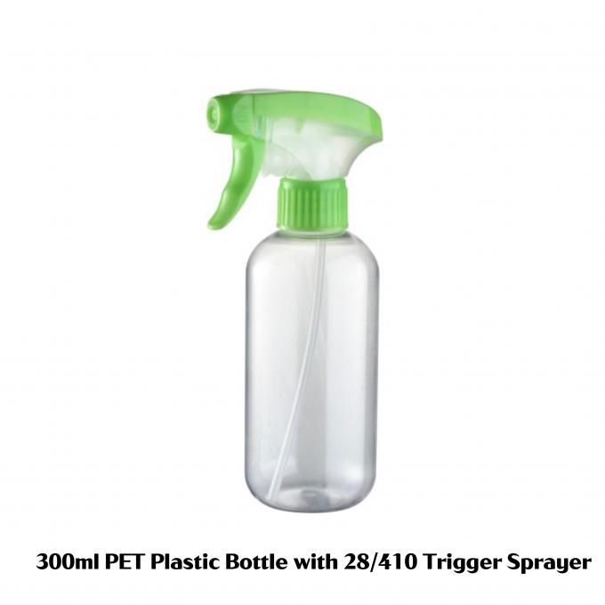 300 ml Φιαλίδιο ψεκαστήρα σκανδάλη 10oz πλαστικό μπουκάλι απολυμαντικό μπουκάλι επιφάνειας χειρισμού 0