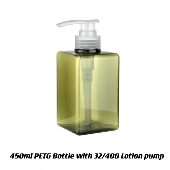 500 ml μπουκάλι PETG για συσκευασία καλλυντικών βελτιώνει την ελκυστικότητα του προϊόντος σας 1